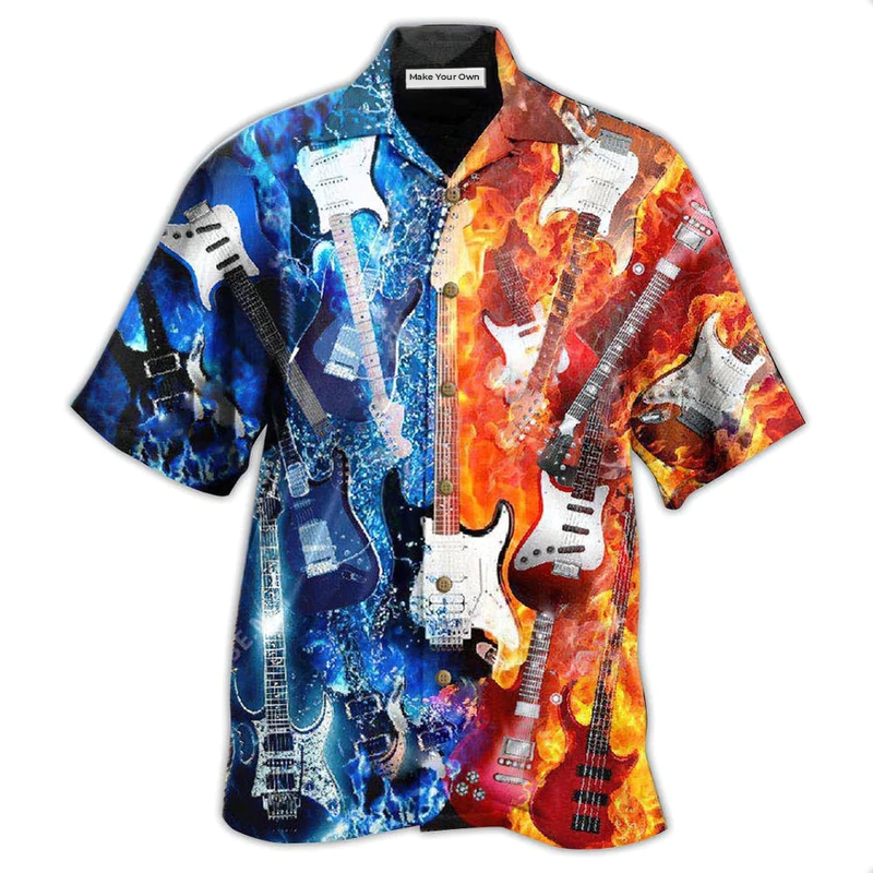 Guitar Is Therapy Is Life - Hawaiian Shirt