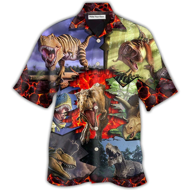 Dinosaur Strong Dinosaur Expert - Hawaiian Shirt