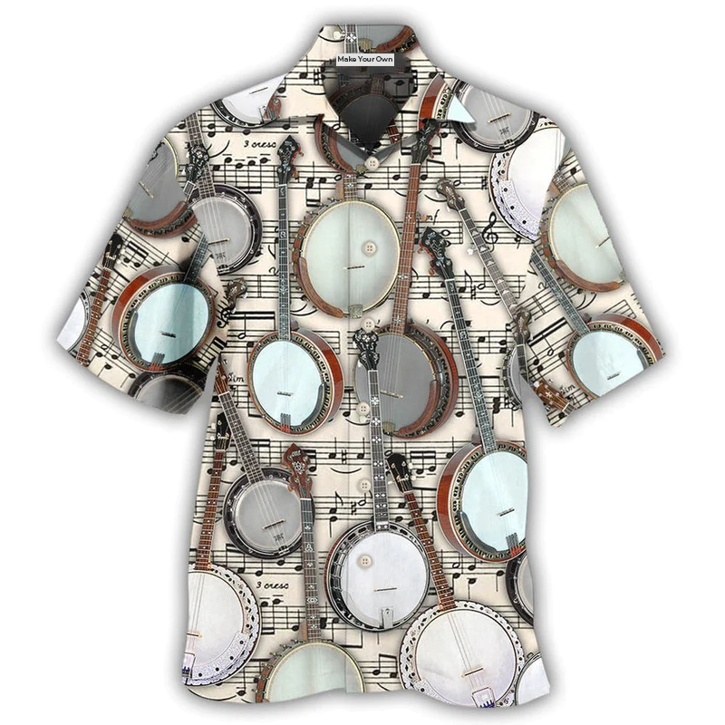 Banjo Music Love Life Is Better With A Banjo - Hawaiian Shirt