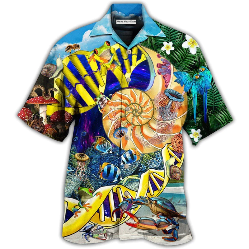 Biology Is My Jam And I Love It - Hawaiian Shirt