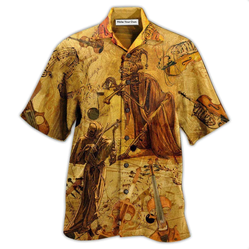Violin Music Or Fiddle - Hawaiian Shirt