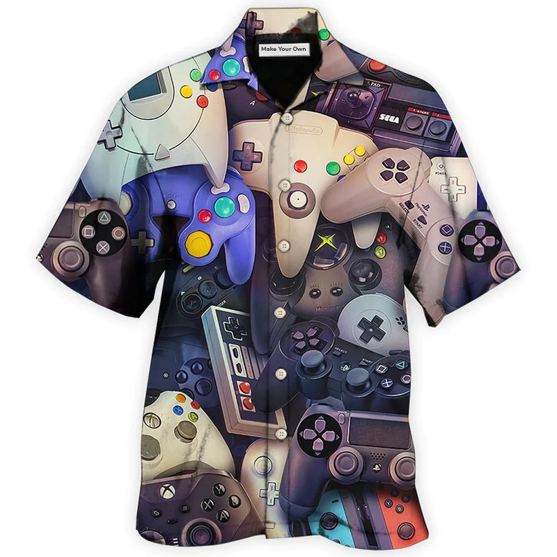 Game Controllers Choose Your Weapon Gamer - Hawaiian Shirt